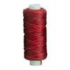 THREAD WAX BRAIDED 25YD RED