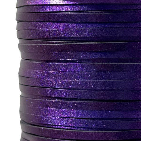 LACING DEEP PURPLE METALLIC 5MM X 50MT