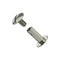 CHICAGO SCREW 12MM NICKEL (PKT 10)