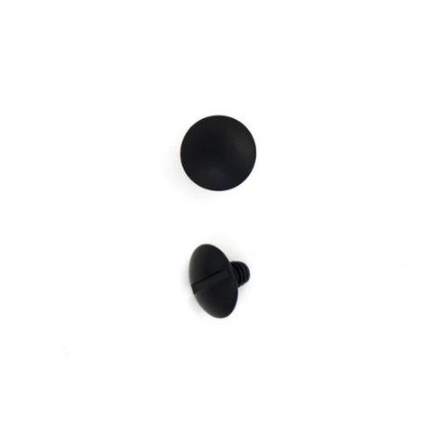 CHICAGO SCREW 6MM BLACK (PKT 10)