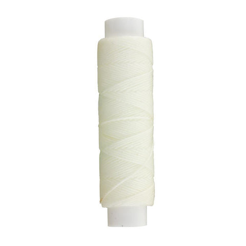 THREAD WAXED FINE 25YD WHITE