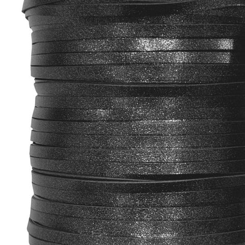 LACING BLACK SHIMMER 3MM X 100MT