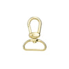 SNAP SWIVEL 25MM BRASS PLATED /NF (PKT 2)