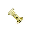 RIVET DOUBLE CAP GLT 6X6MM (PKT 100)