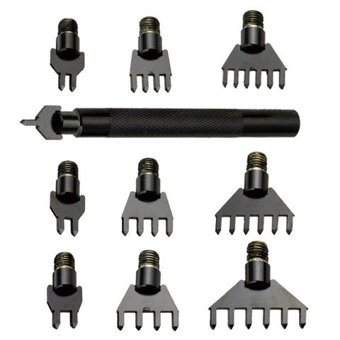 CHISEL STITCH BLK SET