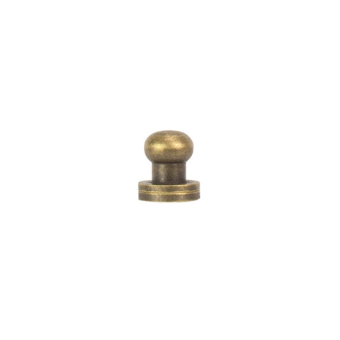 WATCHPOUCH STUDS ANTIQUE BRASS 8MM (PKT 10)